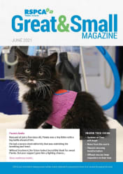 RSPCA Great & Small magazine June 2021 edition